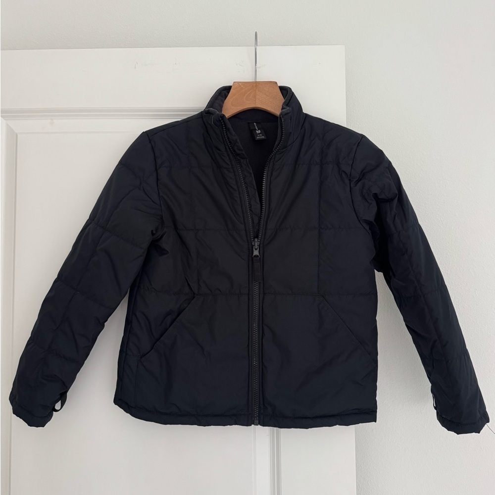 Target All in Motion black puffer boys winter jacket coat size 8 years